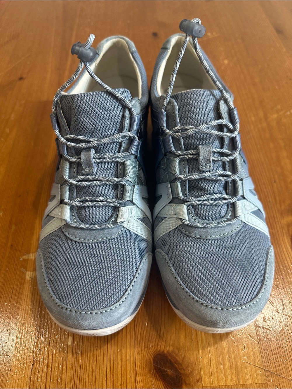 Dansko Men's Lace-Up Walking Sneakers in Blue - Picture 3 of 10